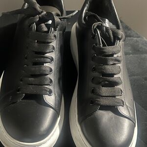 Alexander McQueen Black and White Sneakers